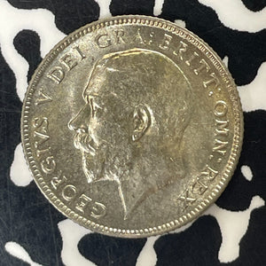 1921 Great Britain 6 Pence Sixpence Lot#T5796 Silver! High Grade! Beautiful!