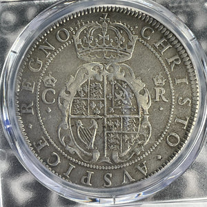 (1631-32) G.B. Charles I 1 Crown PCGS VF35 Lot#G950 Silver! S-2852 Flower & B/B