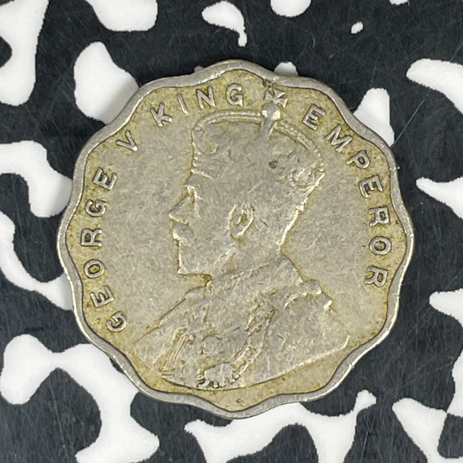 1917 India 1 Anna Lot#C6028