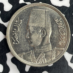 1941 Egypt 5 Milliemes Lot#T8067 High Grade! Beautiful!