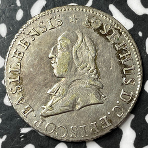 1788 Switzerland Basel 24 Kreuzer Lot#JM7213 Silver! Nice! Very Scarce!