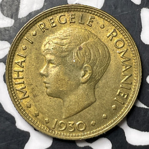 1930-KN Romania 5 Lei Lot#MK387 High Grade! Beautiful!