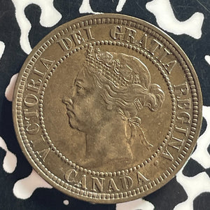 1890-H Canada Large Cent Lot#T7825 Nice!