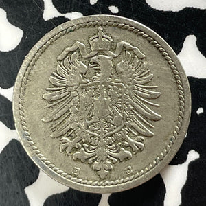 1889-E Germany 5 Pfennig Lot#T4112