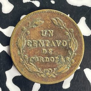 1943 Nicaragua 1 Centavo Lot#T8744