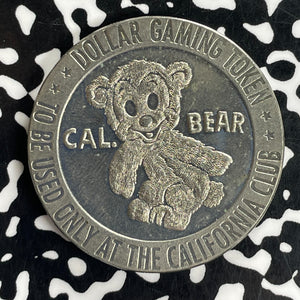 1966 U.S. California Club $1 Dollar Gaming Token Lot#C1530
