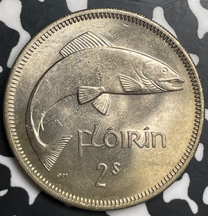1963 Ireland 1 Florin Lot#T9852 High Grade! Beautiful!
