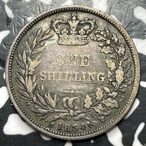 1834 Great Britain 1 Shilling Lot#D9917 Silver!