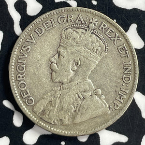 1917-C Newfoundland 25 Cents Lot#T6911 Silver!