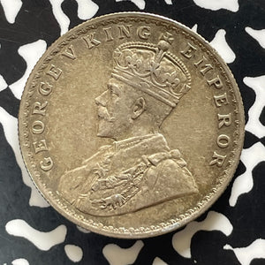 1916 India 1 Rupee Lot#T5705 Silver! Nice!