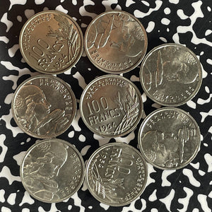 1954-B France 100 Francs (8 Available) High Grade! (1 Coin Only) KM#919.2