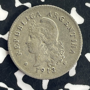 1913 Argentina 10 Centavos Lot#T8701