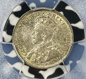 1932 Canada 10 Cents PCGS AU58 Lot#G046 Silver!