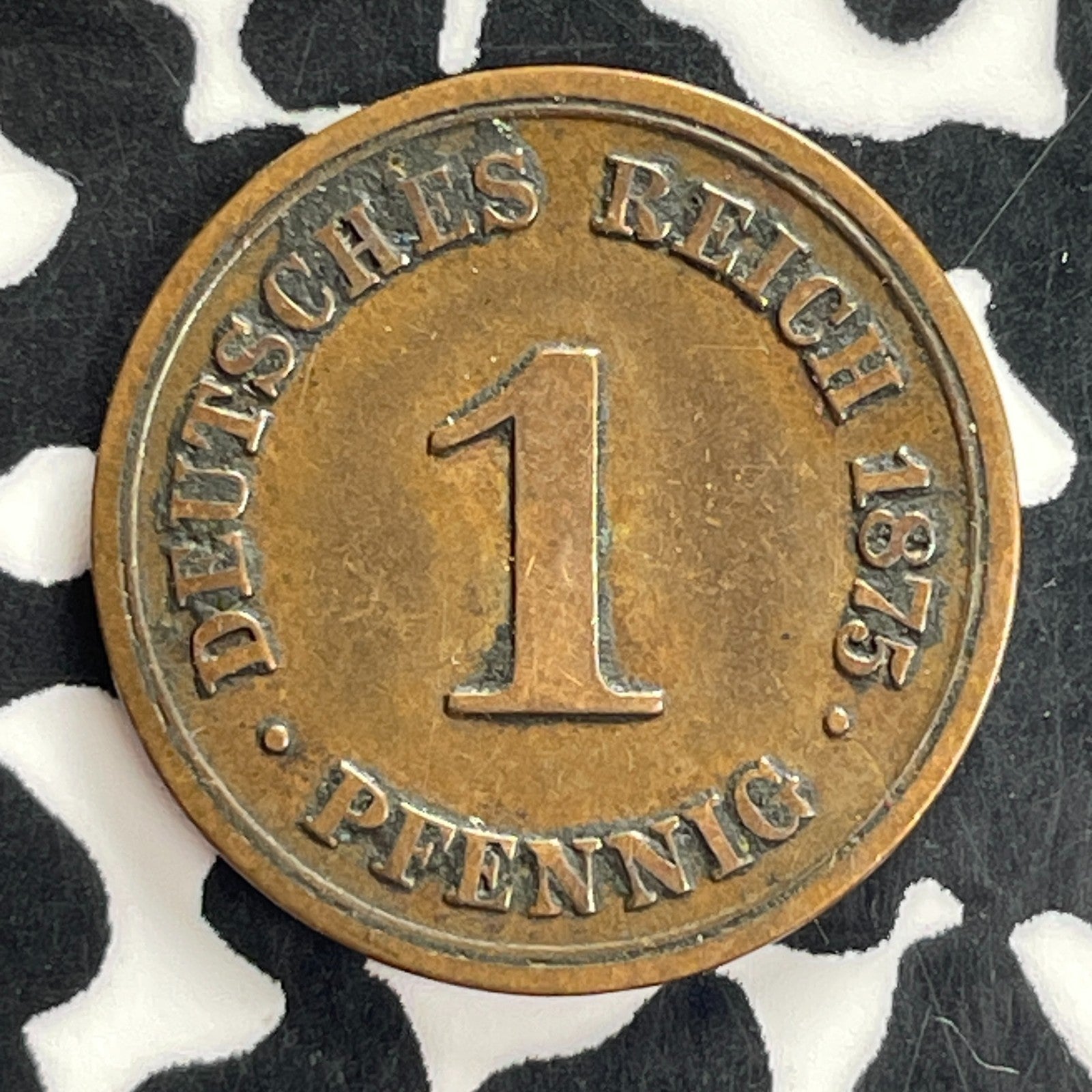 1875-B Germany 1 Pfennig Lot#C3906