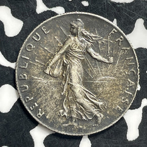 1898 France 50 Centimes Lot#C0536 Silver!