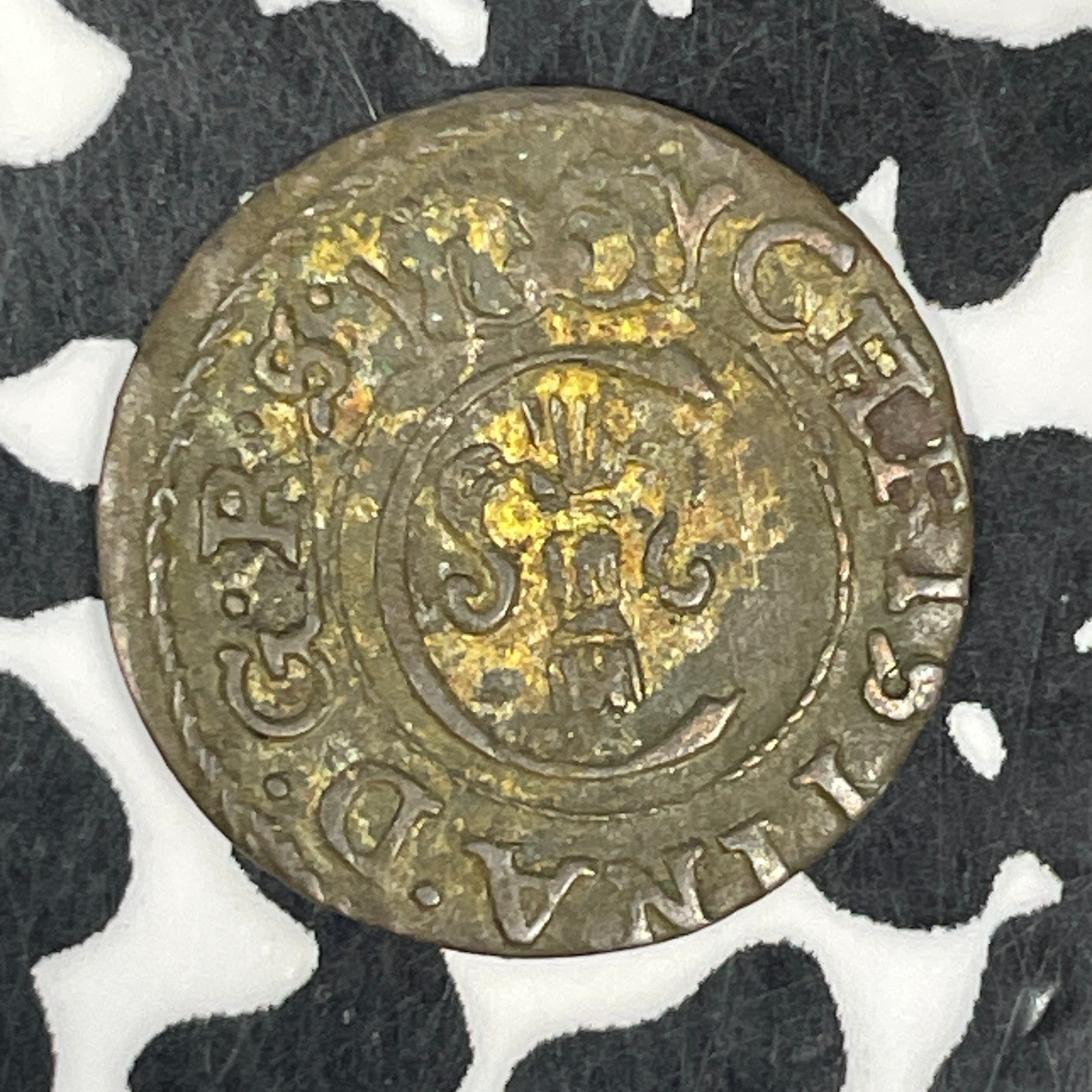 (1645-1654) Livonia 1 Solidus Lot#C6604