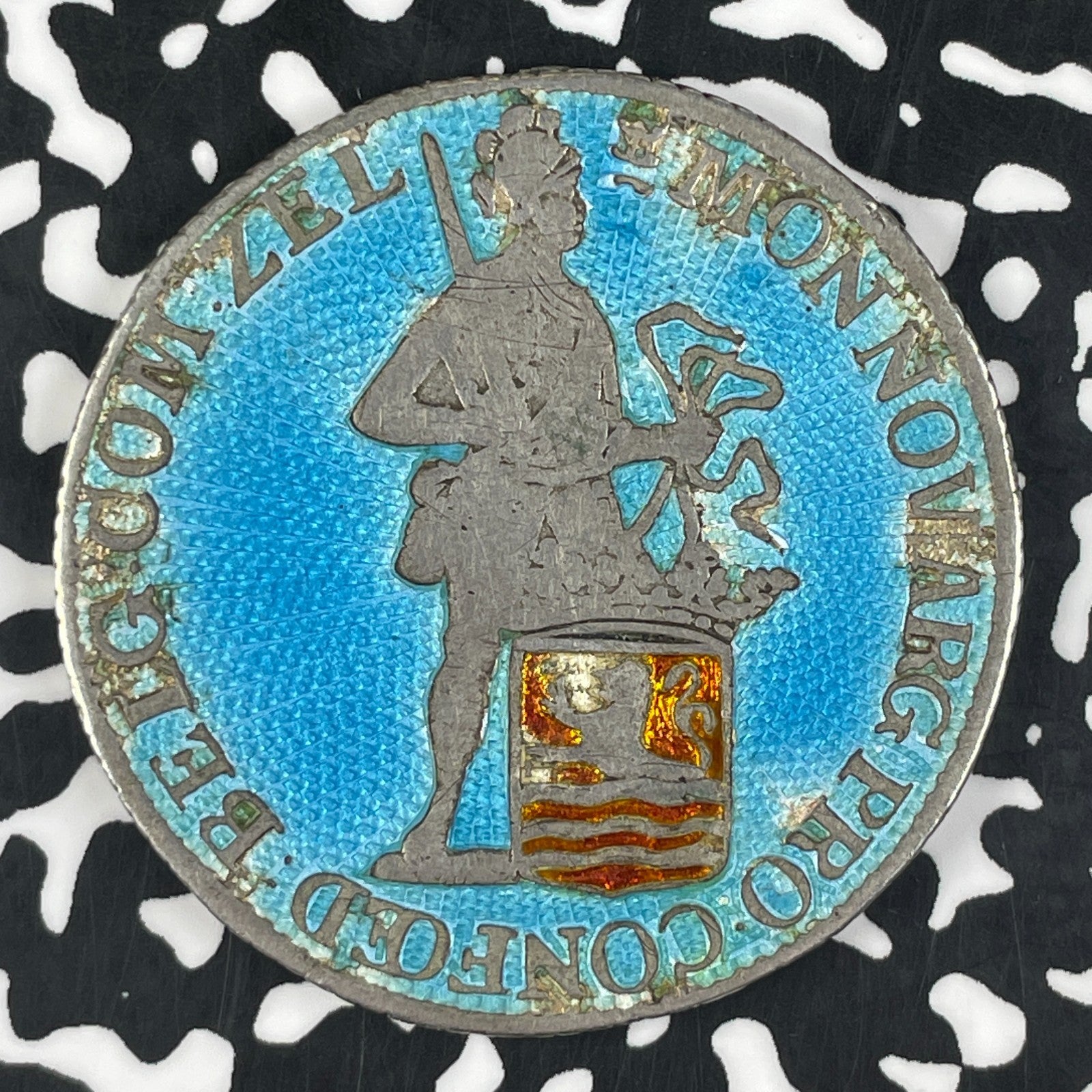 1769 Netherlands Zeeland 1 Ducat Lot#JM1144 Silver! DAV-4914, Enameled