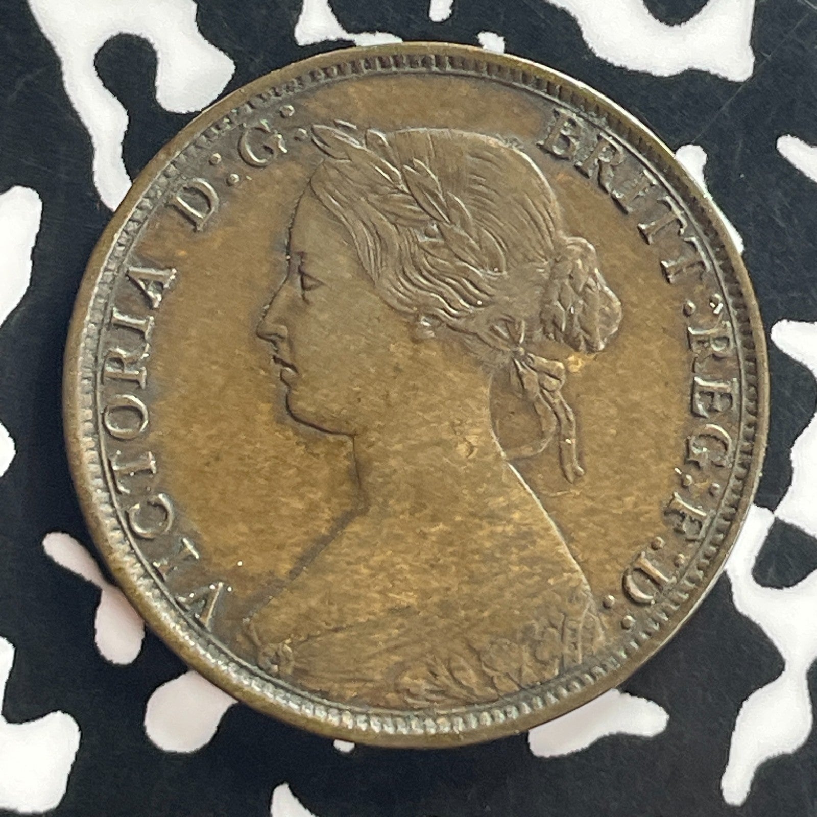 1861 Nova Scotia Large Cent Lot#T7968 Nice!