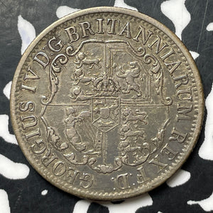 1822/1 British West Indies 1/4 Dollar Anchor Money Lot#JM9002 Silver!