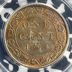 1904 Canada Large Cent PCGS MS64BN Lot#G862 Choice UNC!