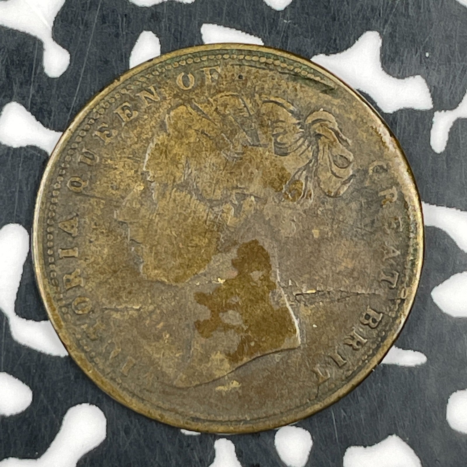 Undated Great Britain Queen Victoria 100 Token Lot#F6739