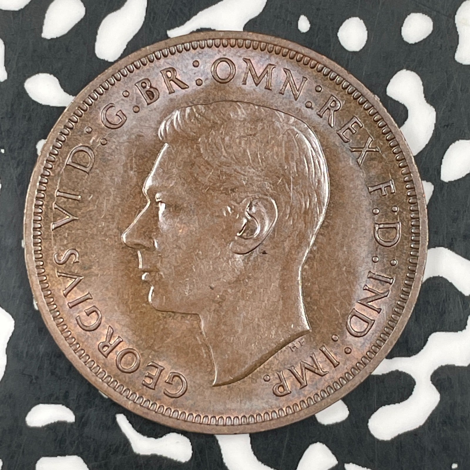 1940 Great Britain 1 Penny Lot#F5080 High Grade! Beautiful!