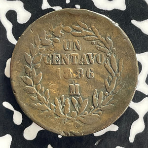 1886-Mo Mexico 1 Centavo Lot#C1191