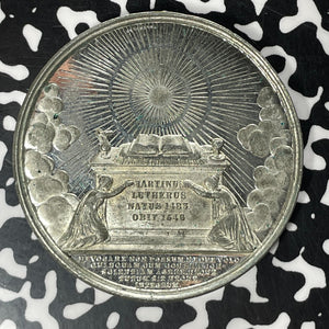 1846 Germany 300th Anniversary Death Of Martin Luther Medal Lot#JM9364 44mm