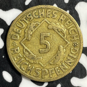 1926-A Germany 5 Pfennig Lot#E5807