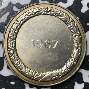 1967 W. Germany Northwest Germany Canary Breeders Assoc. Award Medal Lot#D7361