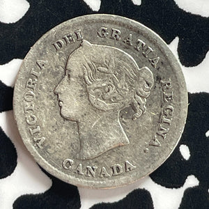 1898 Canada 5 Cents Lot#T7596 Silver! Better Date