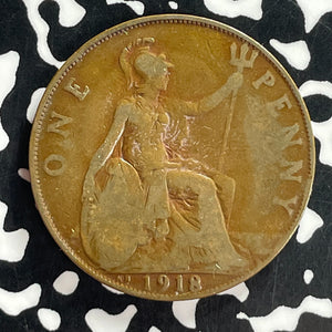 1918-KN Great Britain 1 Penny Lot#T7412