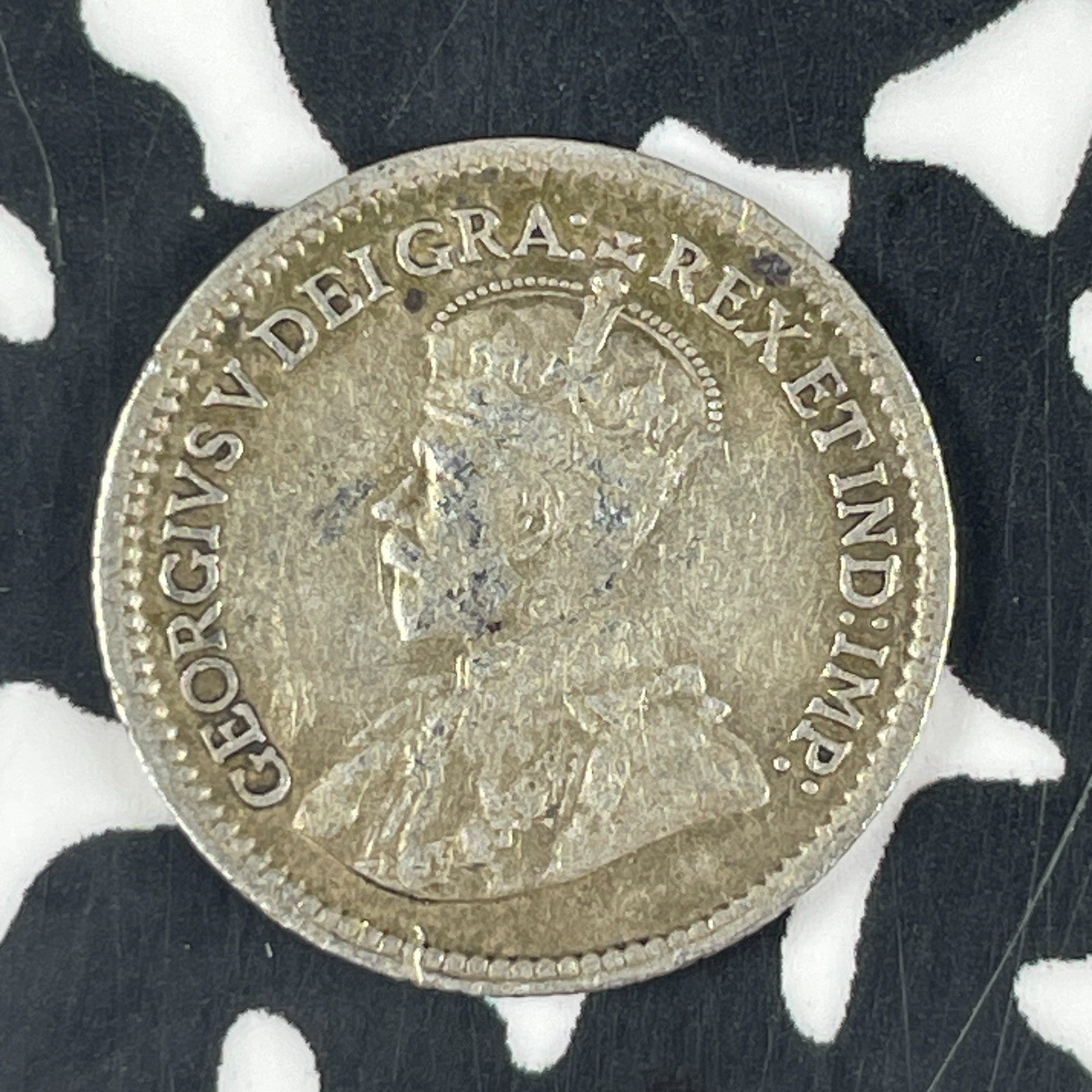 1915 Canada 5 Cents Lot#F1289 Silver! Key Date!