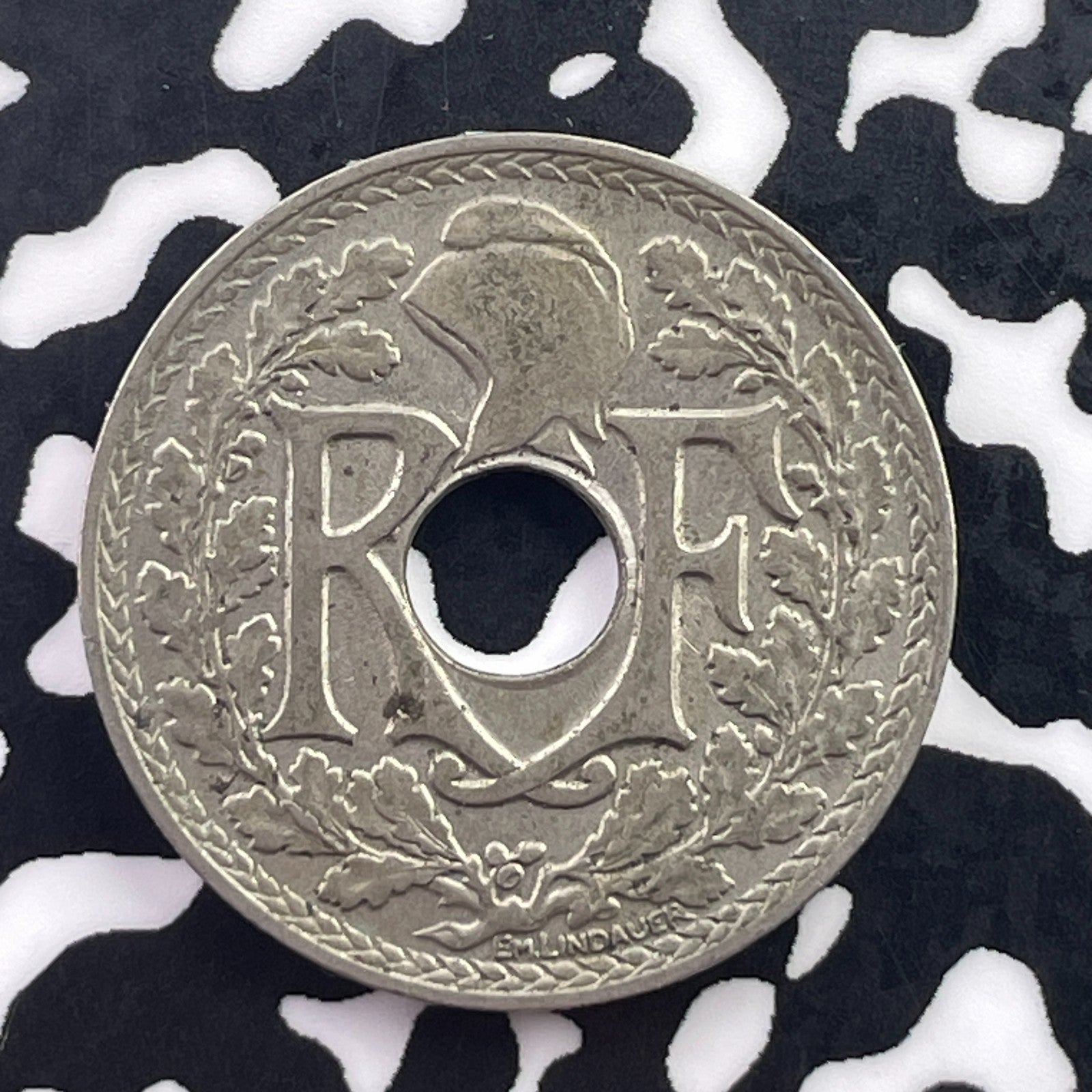 1917 France 25 Centimes Lot#C7431 Nice!