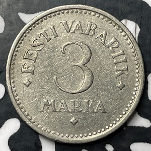 1922 Estonia 3 Marka Lot#E6575