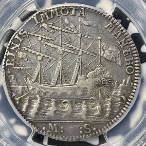 1765-MS Italy Venice 1 Osella PCGS Tooled-XF Detail Lot#G9408 Silver! V. Scarce!