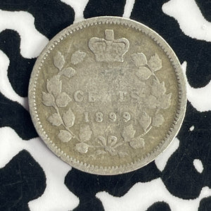 1899 Canada 5 Cents Lot#T8714 Silver!