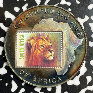 2001 Uganda 1000 Shillings Lot#E5662 Beautiful Toning! Lion