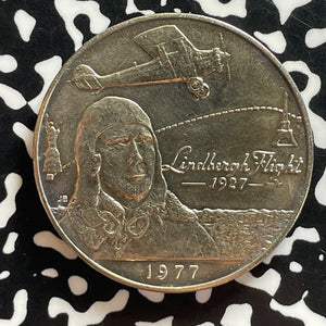1977 Samoa Lindbergh Flight $1 Dollar Lot#T7293 High Grade! Beautiful!