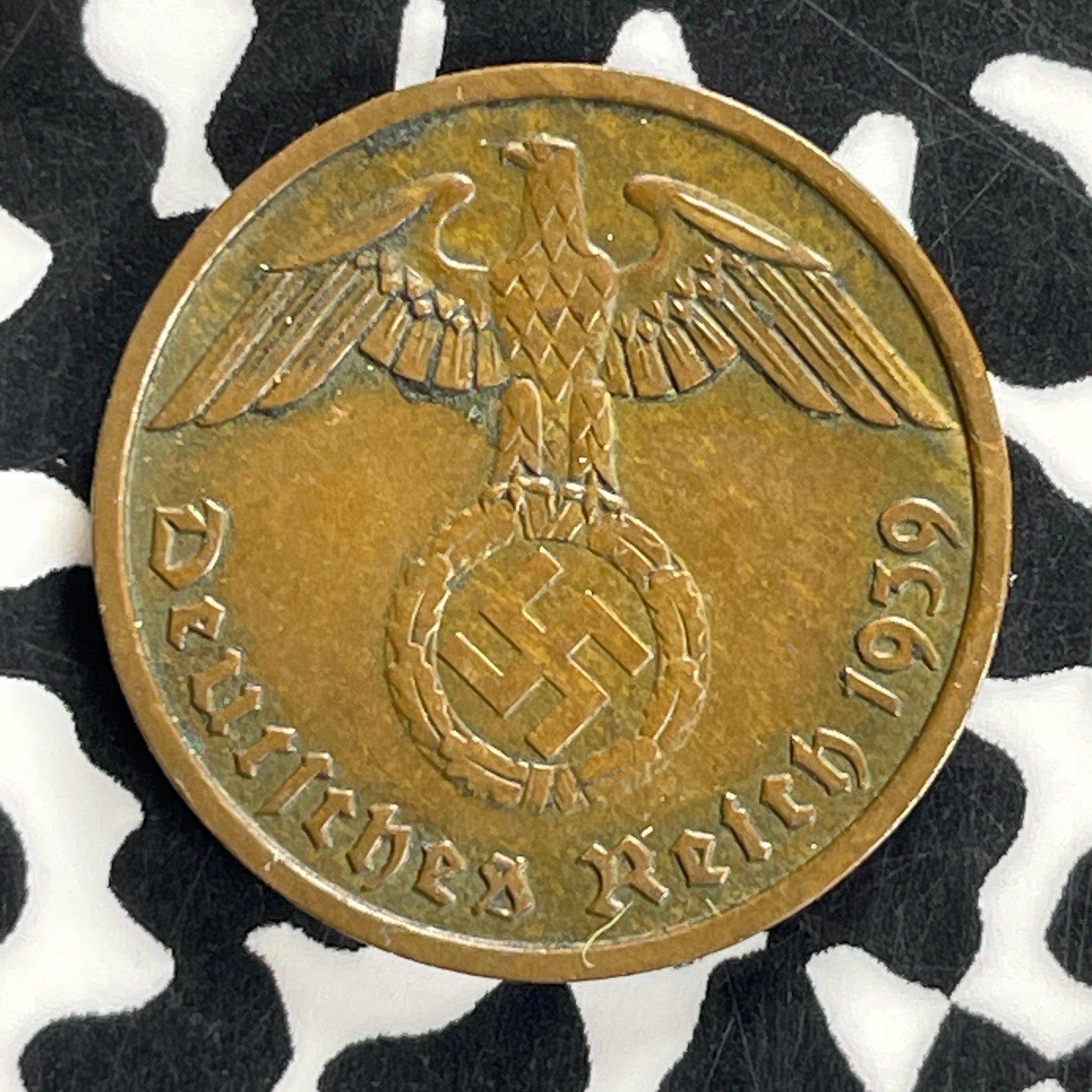 1939-F Germany 2 Pfennig Lot#C3278