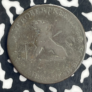 1810 Gibraltar 2 Quartos Lot#T8504