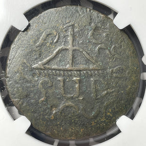 1812 Mexico Oaxaca 8 Reales NGC Environmental Damage-VF Details Lot#G8503