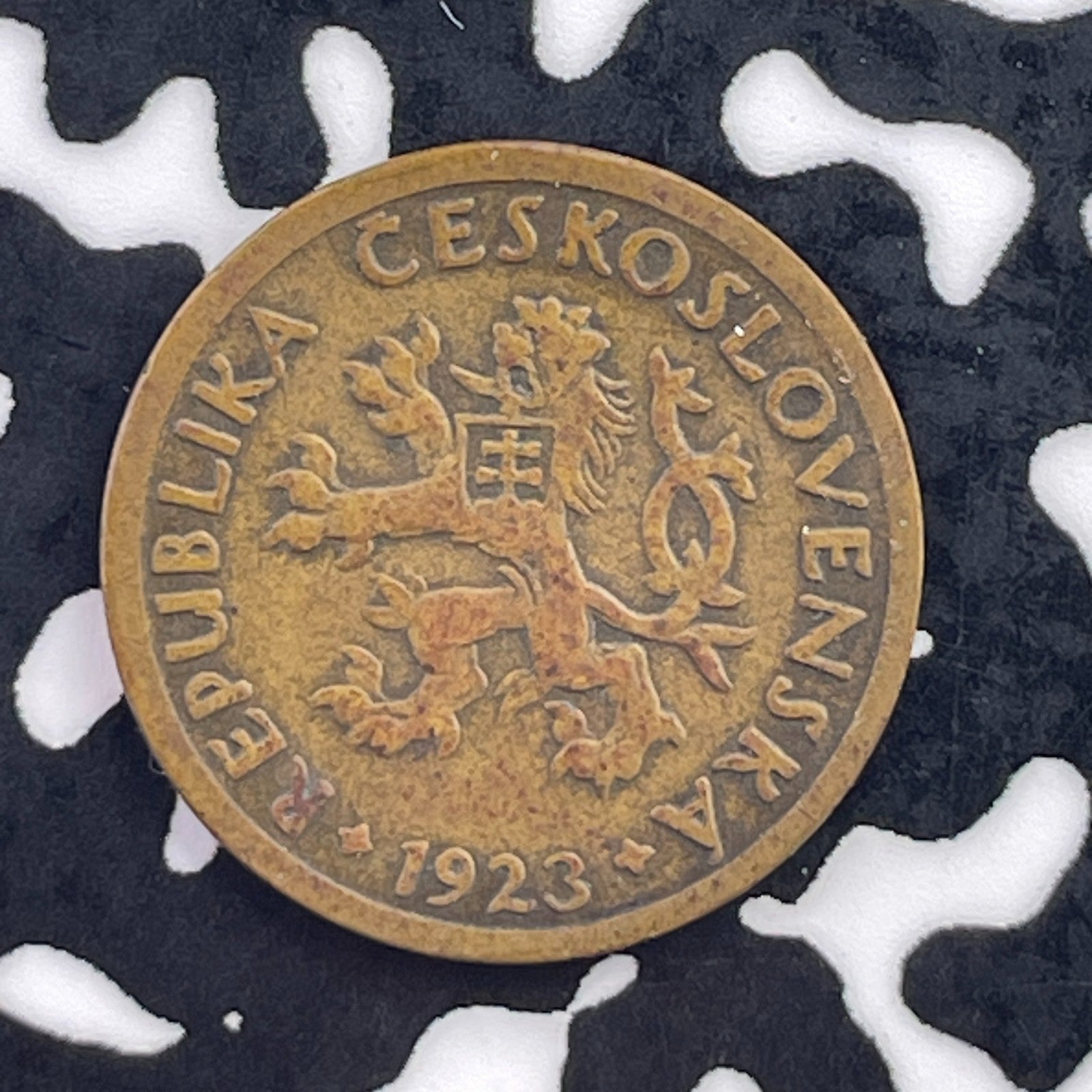 1923 Czech Republic 10 Haleru Lot#C5887