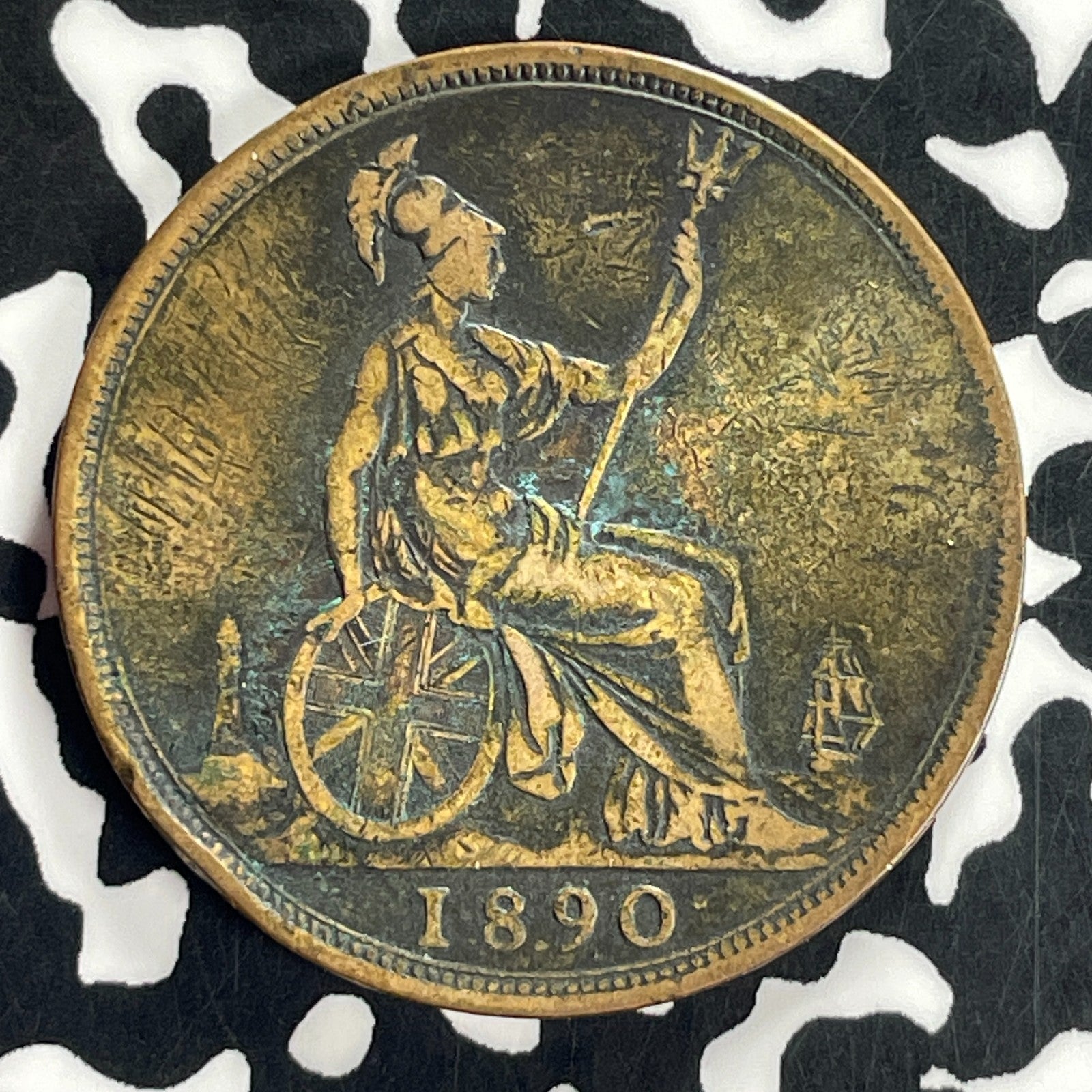 1890 Great Britain 1 Penny Lot#C4467