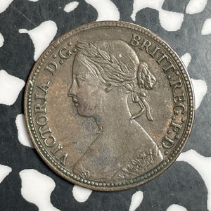 1860 Great Britain Farthing Lot#T3374 Nice!