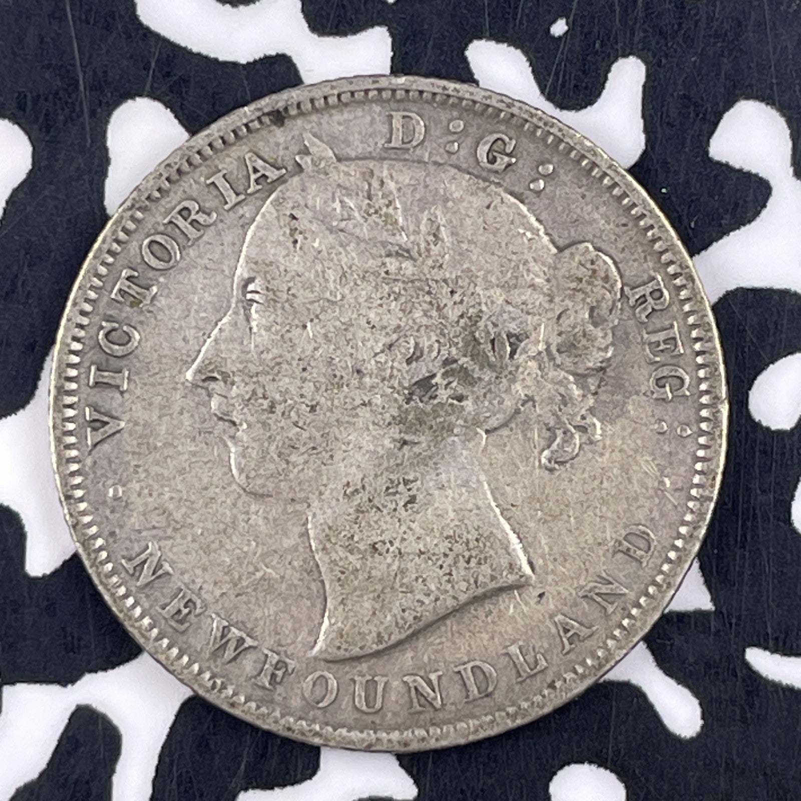 1899 Newfoundland 20 Cents Lot#F5012 Silver!