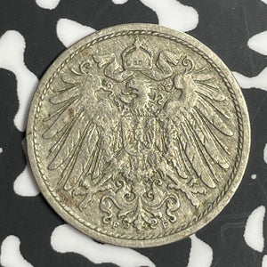 1898-F Germany 10 Pfennig Lot#E6350