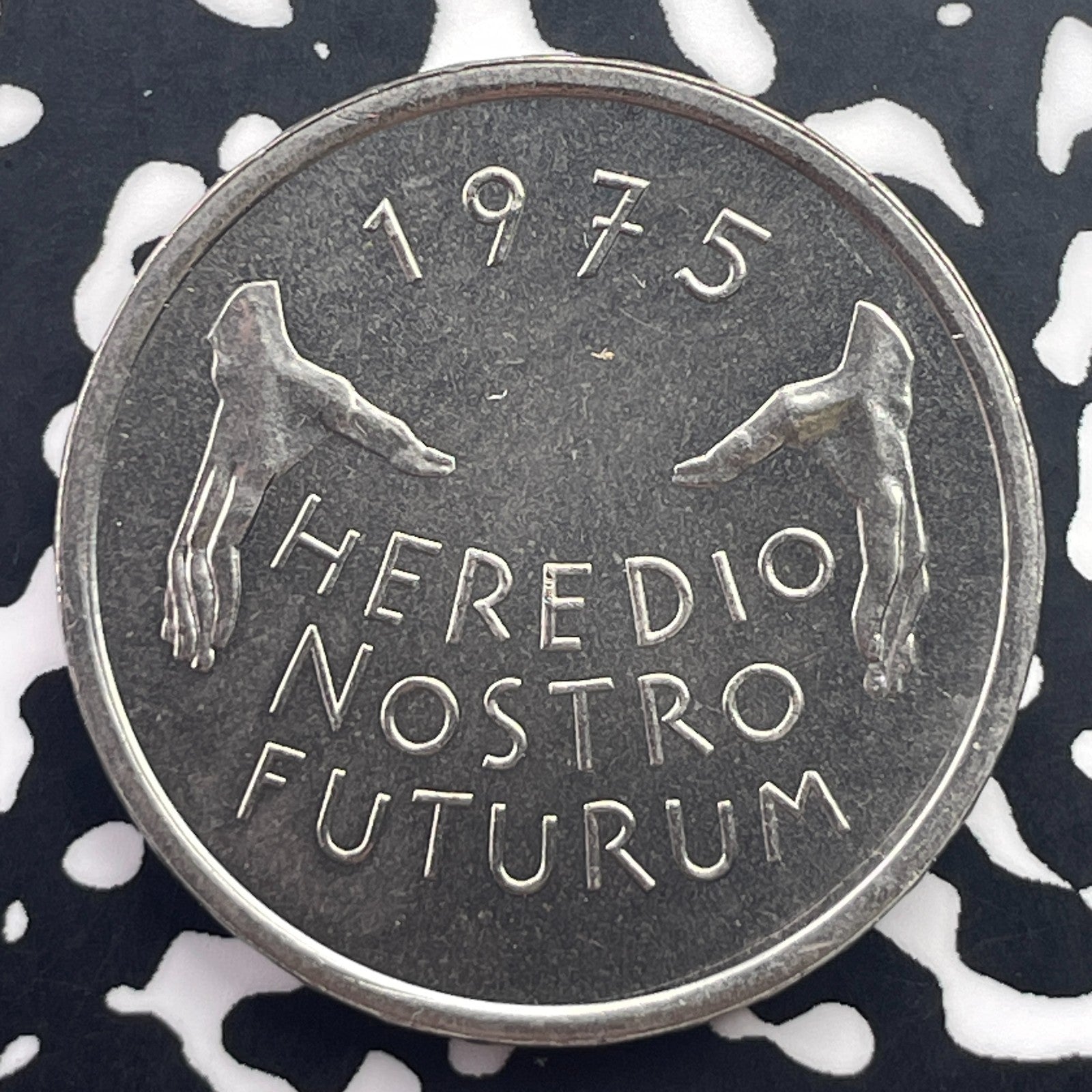 1975 Switzerland 5 Francs Lot#C4765 High Grade! Beautiful!