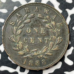 1888 Sarawak 1 Cent Lot#MK266