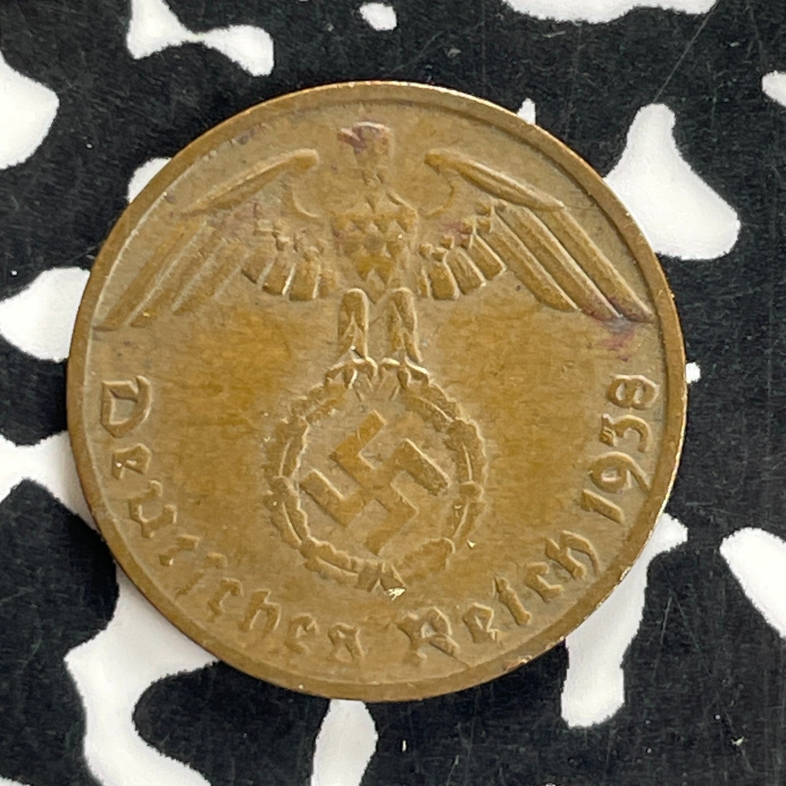1938-D Germany 1 Pfennig Lot#C3253